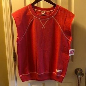 Juicy couture pullover muscle shirt